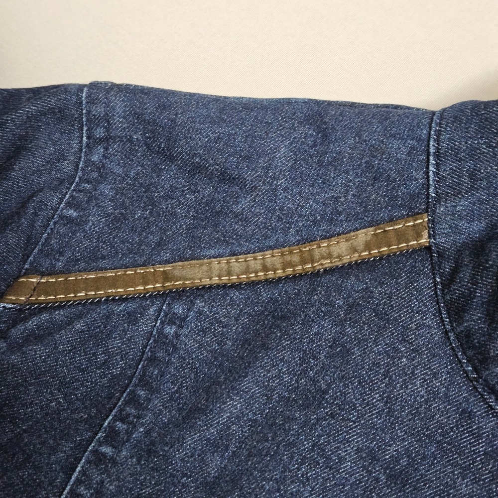 Pendleton Denim Zip Jacket Petite Sm Western Casu… - image 6